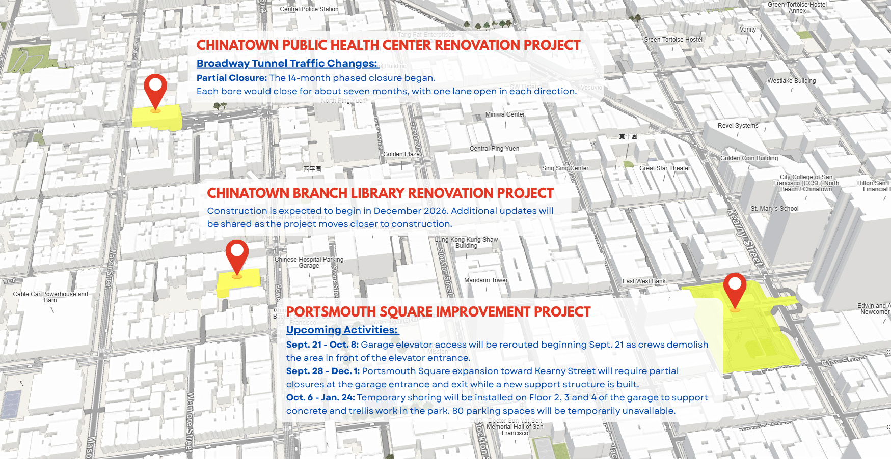Chinatown Projects Map 10.07.2026