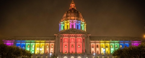 City Hall at night