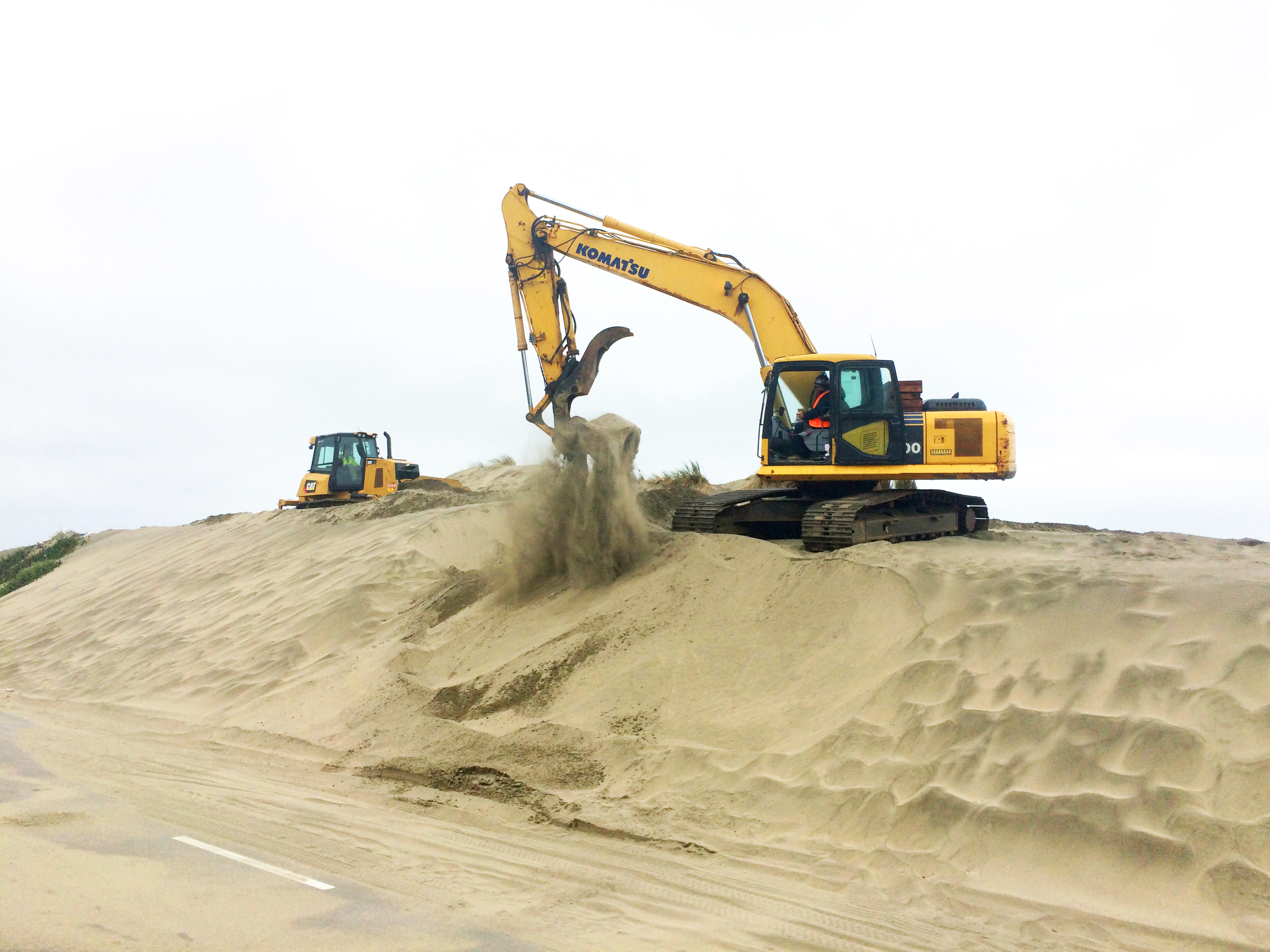 Great Highway sand pickup