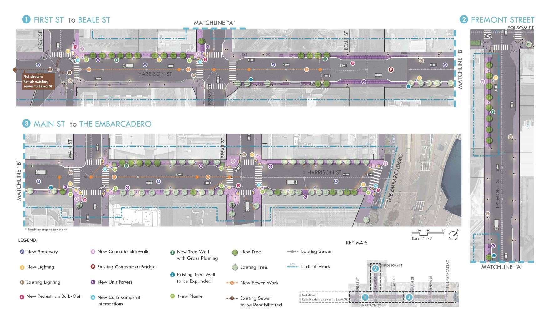 Rendering Overview of Project Area