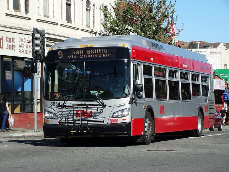 9 San Bruno Muni Bus