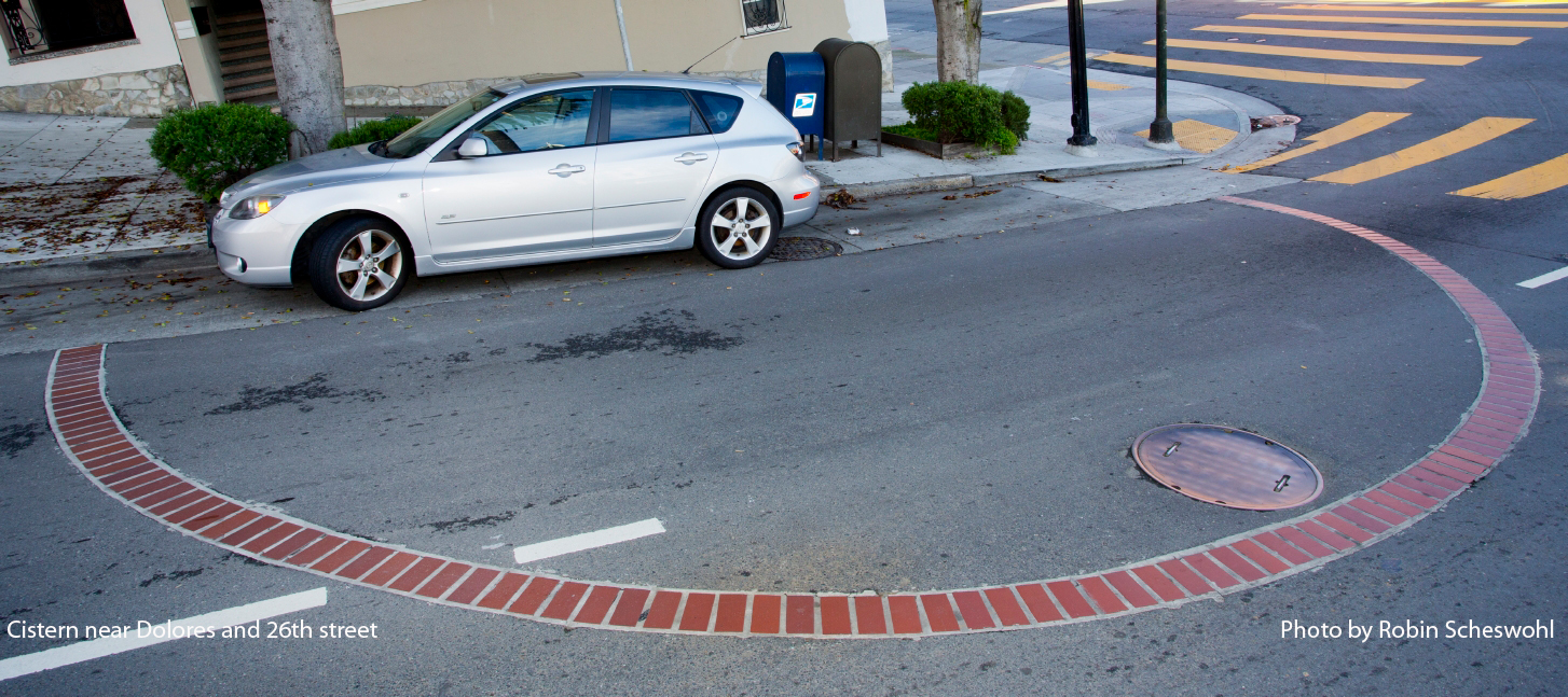 A cistern near Dolores and 26th streets. 