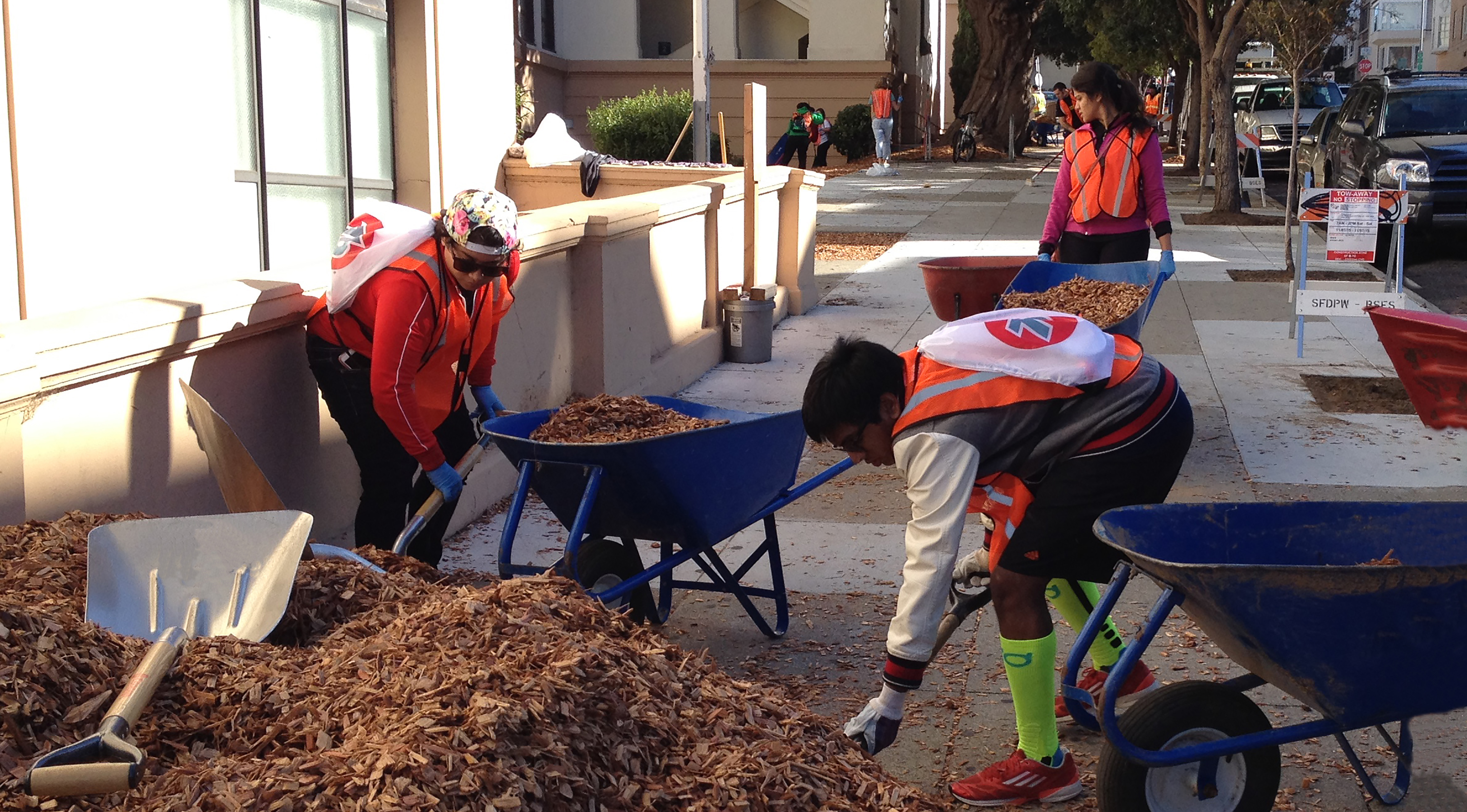 photo of volunteers