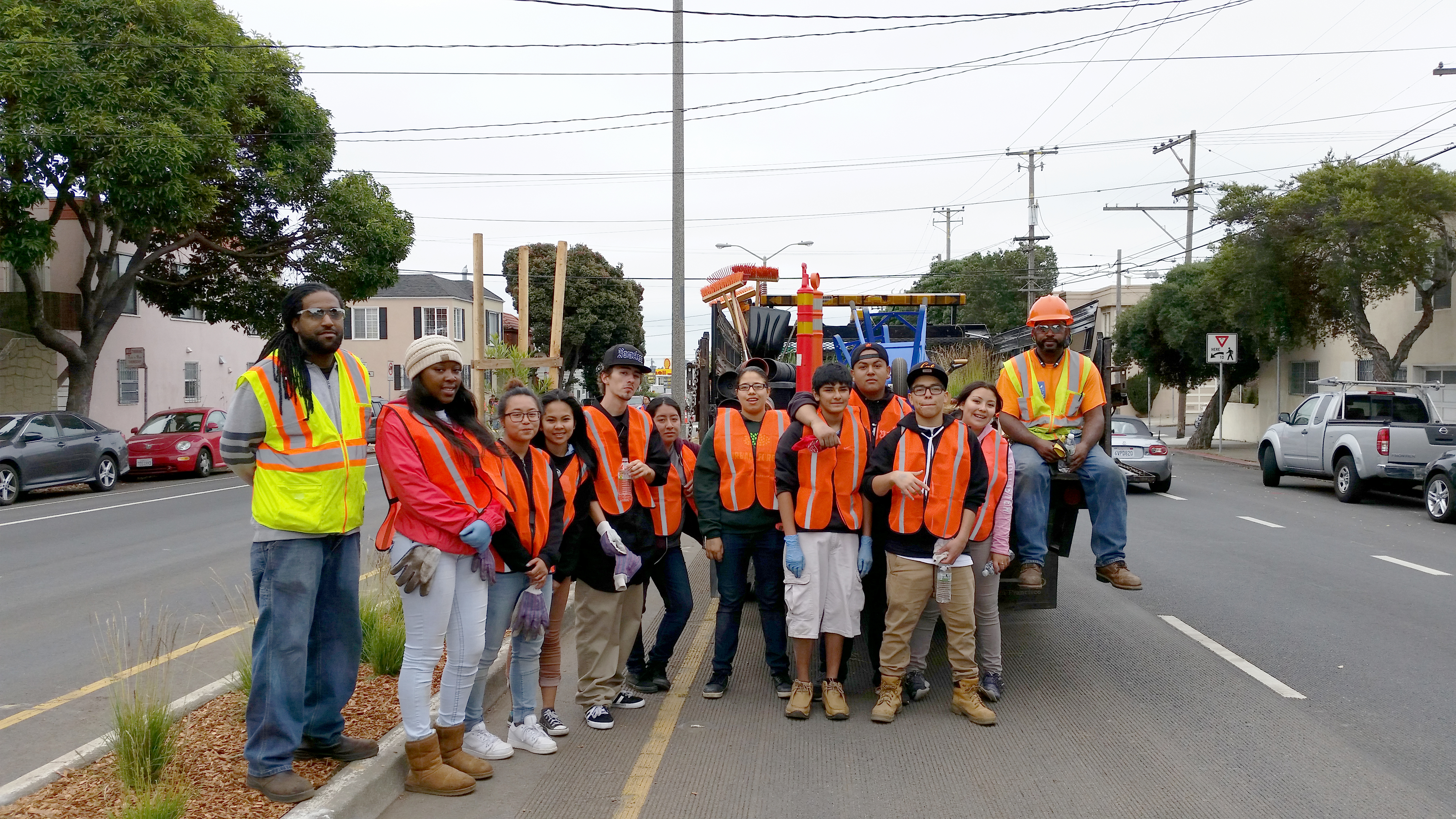 Clean Team volunteers