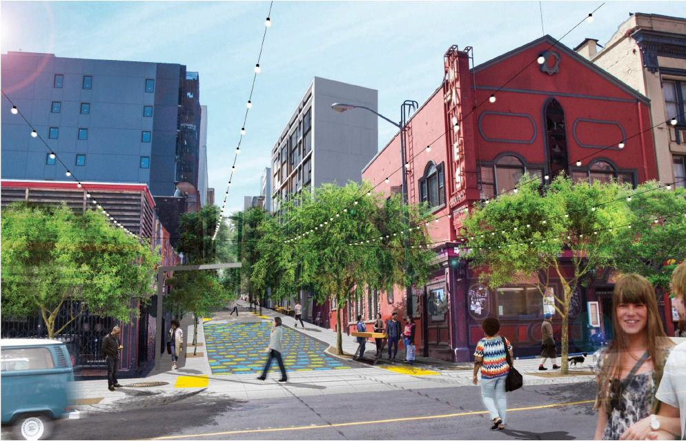 fern street streetscape rendering