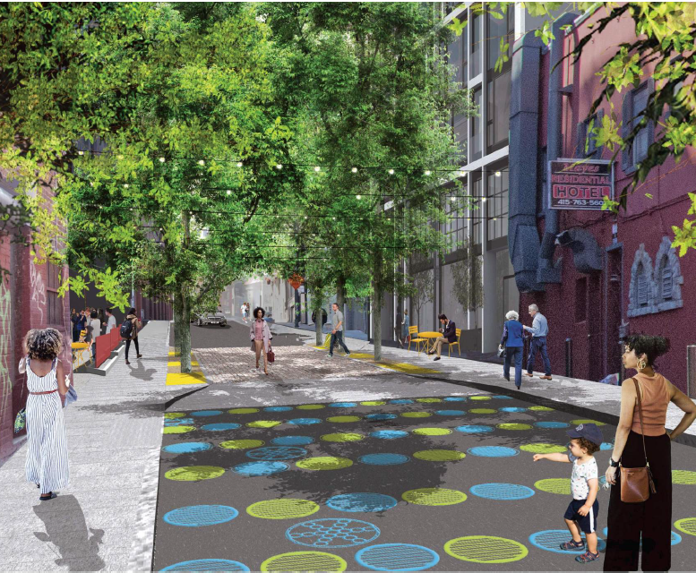 fern street streetscape rendering