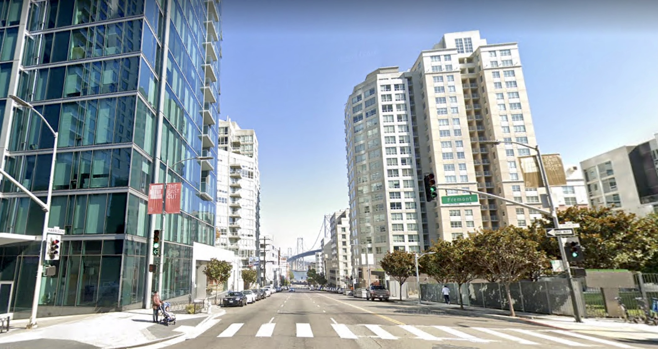 Street Level View of Harrison Street