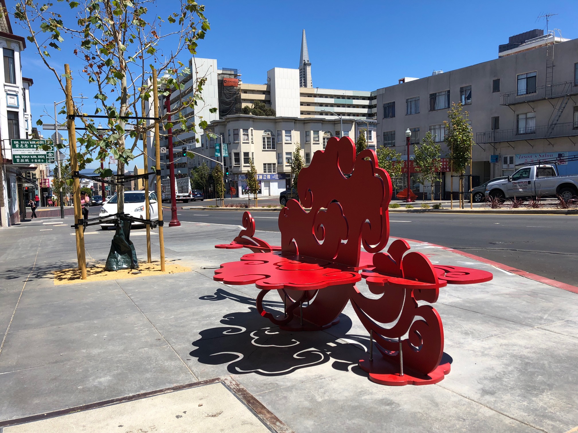 Auspicious Clouds public seating