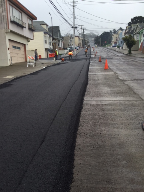 Paving - Lowell at Mission