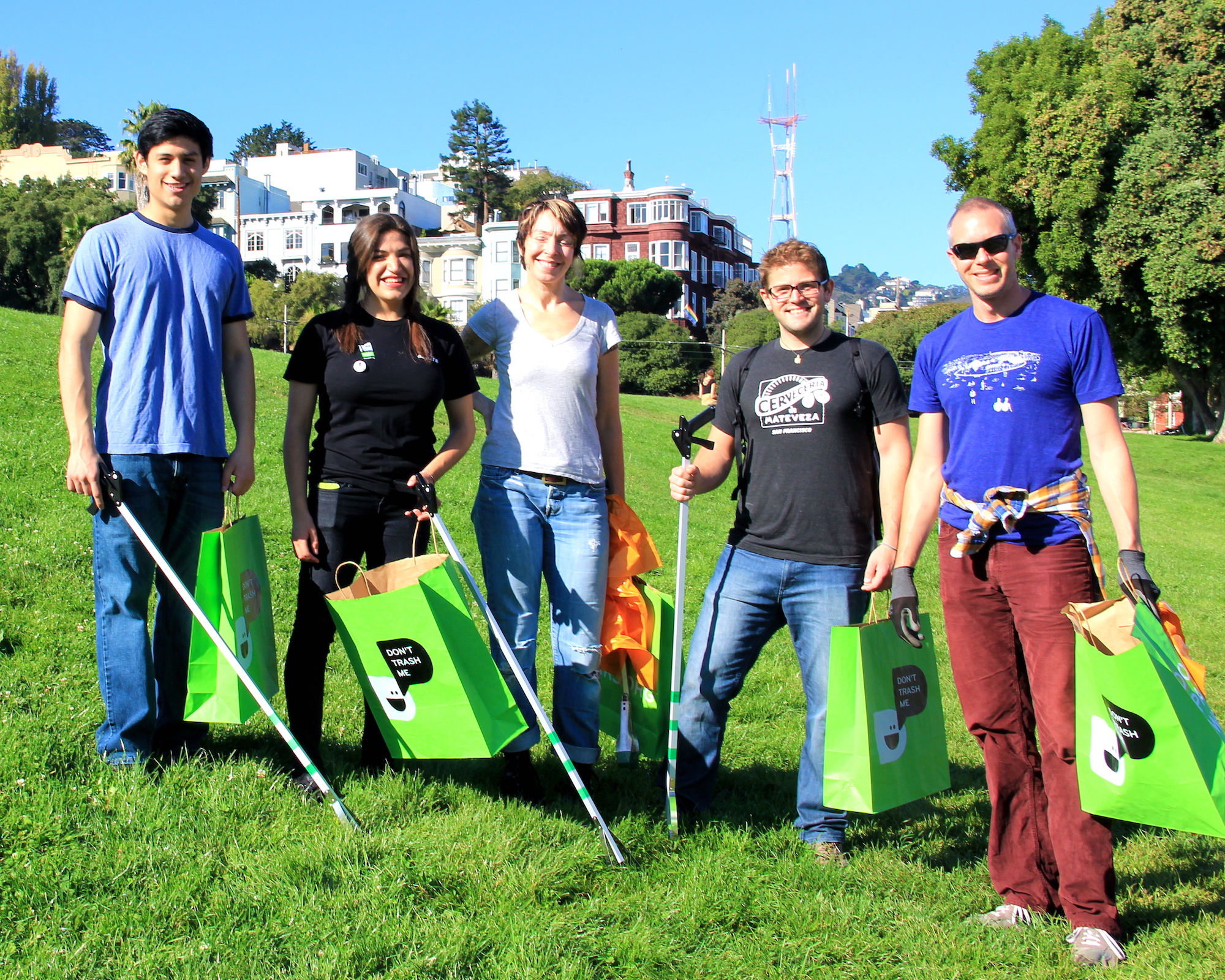 Photo of volunteers