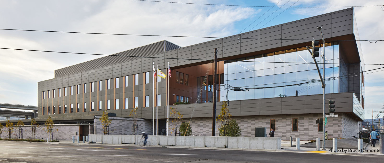 The Traffic Company and Forensic Services Division facility for the San Francisco Police Department.