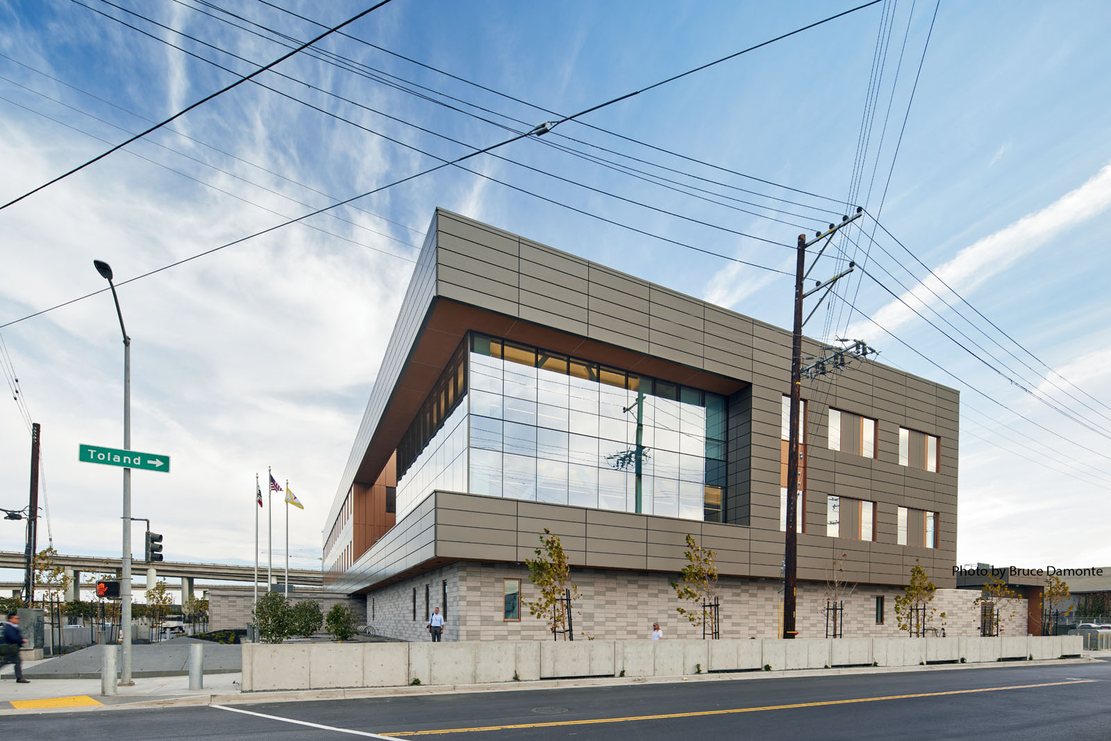 The Traffic Company and Forensic Services Division facility for the San Francisco Police Department.