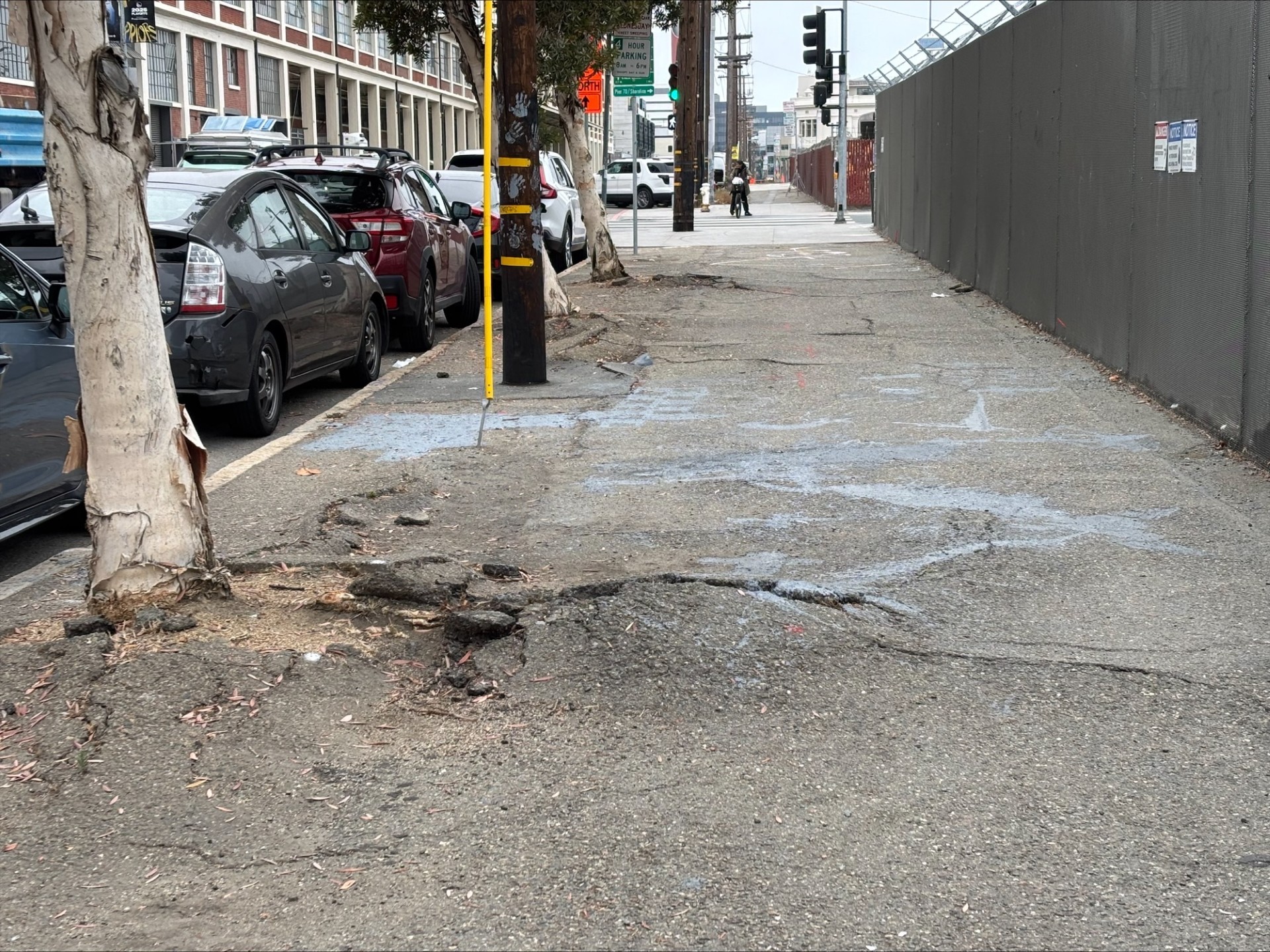 1101 Illinois sidewalk example