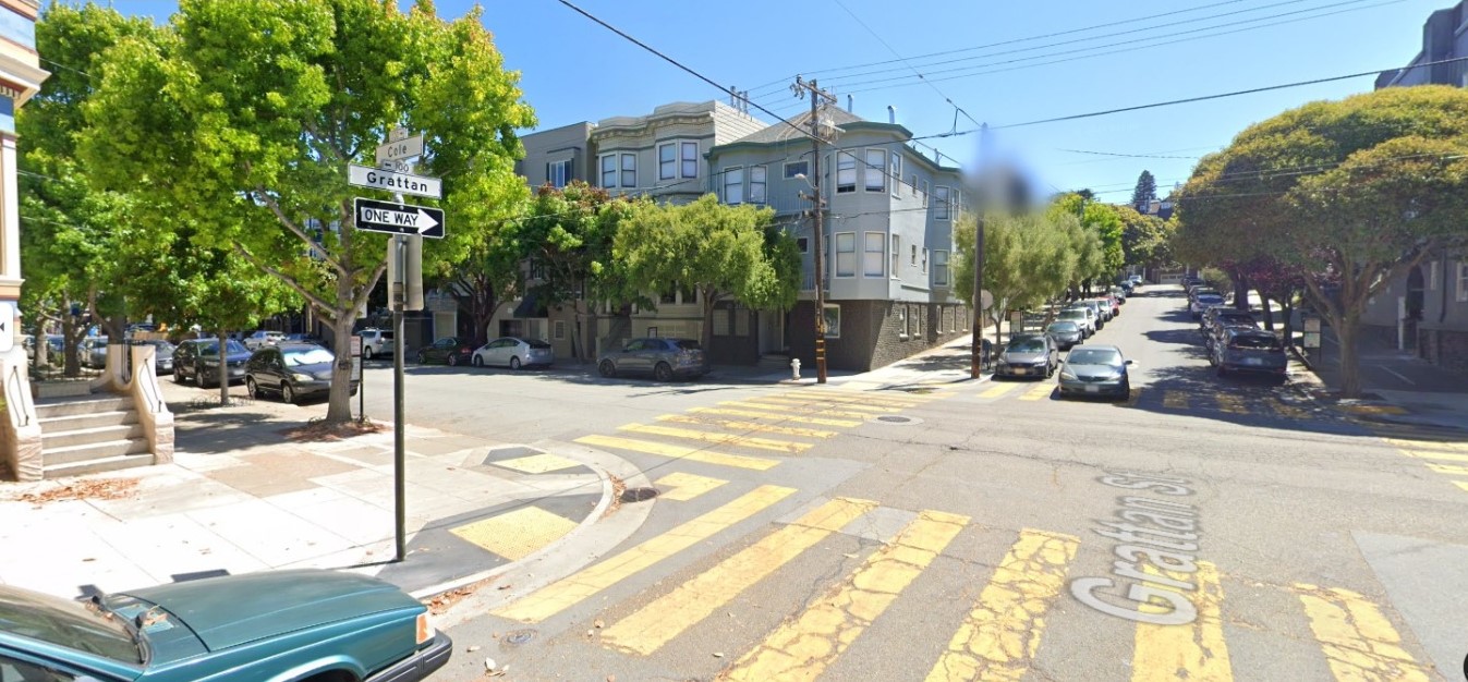 Grattan Street at Cole Street