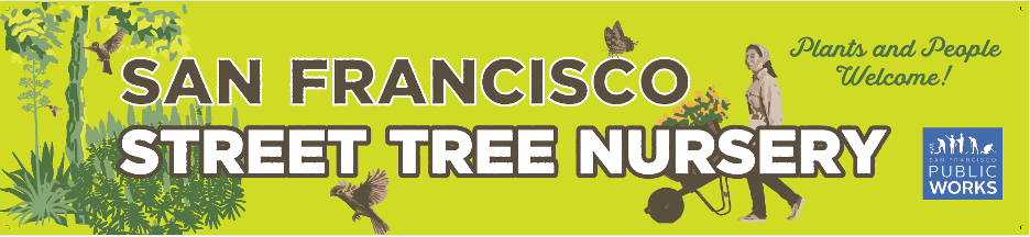 street tree nursery banner