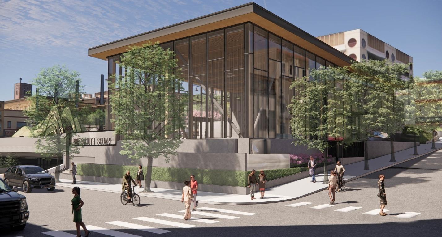 Rendering of the new Portsmouth Square Clubhouse